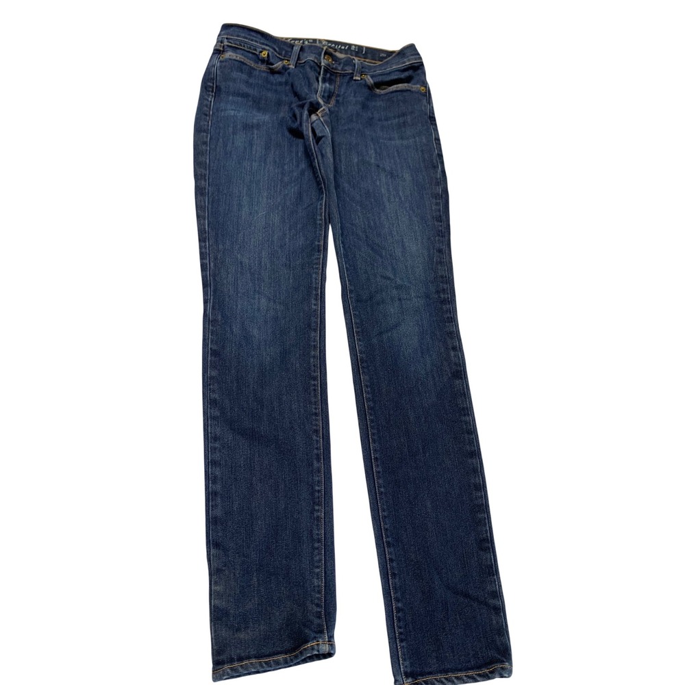 Levi's Capital E 524‎ Bootcut Jeans Dark Wash Denim Womens 28 made USA